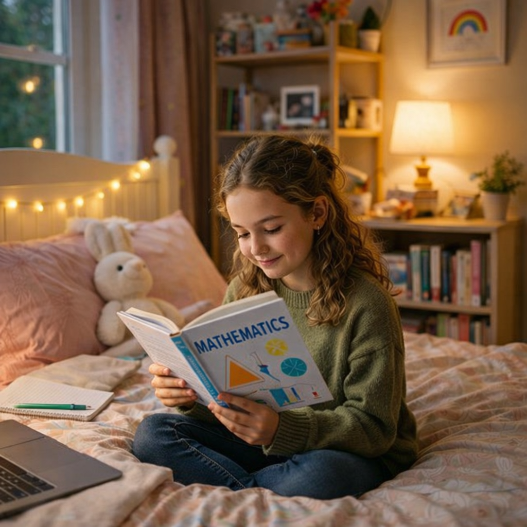 Young student with learning differences working one-on-one with a tutor